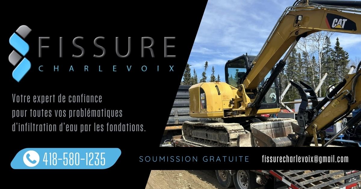 Entreprise spécialisée en drain Baie Saint-Paul